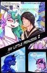  ... 2016 absurd_res blue_hair blush clothed clothing comic dialogue dragk english_text equine female feral friendship_is_magic group hair hi_res horn human long_hair male mammal multicolored_hair my_little_pony open_mouth outside princess_celestia_(mlp) princess_luna_(mlp) text twilight_sparkle_(mlp) winged_unicorn wings 