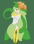  anthro areola breasts clothed clothing dress erect_niples female flora_fauna flower grass hi_res humanoid lilligant looking_at_viewer nintendo nipples nude orange_eyes plant pok&eacute;mon posexe presenting pussy revealing_(disambiguation) simple_background smile solo video_games 