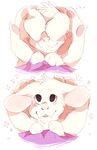  asriel_dreemurr boss_monster canine_teeth caprine cub cute female fur goat long_ears male mammal monster paws shy toriel undertale video_games white_fur young yshaarjj 