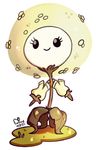  call-me-fantasy dandelion female flora_fauna freckles hi_res not_furry plant plants_vs_zombies solo 