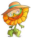  call-me-fantasy eyewear female flora_fauna flower freckles goggles hi_res not_furry plant plants_vs_zombies solo sunflower 