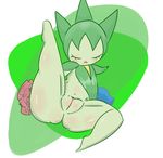  blush female flora_fauna nintendo plant pok&eacute;mon pussy roselia solo thick_thighs video_games vono 