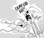  2016 animated_skeleton anthro bone duo english_text female fish human male mammal marine papyrus_(undertale) protagonist_(undertale) skeleton text undead undertale undyne unknown_artist video_games 