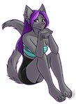  alpha_channel anthro avoid_posting blue_eyes breasts cat clothed clothing digital_media_(artwork) feline female full-length_portrait hair looking_at_viewer mammal mrilly multi_breast portrait purple_hair simple_background sitting solo tatious transparent_background 