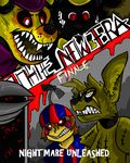  2015 animatronic bakukurara bear comic duo five_nights_at_freddy&#039;s five_nights_at_freddy&#039;s_4 group humanoid lagomorph machine male mammal nightmare_(fnaf) nightmare_balloon_boy_(fnaf) nightmare_fredbear_(fnaf) plushtrap_(fnaf) rabbit robot video_games 