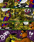  2015 animatronic bakukurara balloon_boy_(fnaf) bear canine comic five_nights_at_freddy&#039;s five_nights_at_freddy&#039;s_2 five_nights_at_freddy&#039;s_3 fox freddy_(fnaf) golden_freddy_(fnaf) group machine mammal mangle_(fnaf) robot springtrap_(fnaf) video_games 