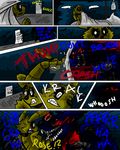  2015 animatronic bakukurara comic five_nights_at_freddy&#039;s five_nights_at_freddy&#039;s_4 group lagomorph machine mammal nightmare_bonnie_(fnaf) plushtrap_(fnaf) rabbit robot video_games 