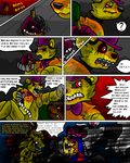  animatronic bakukurara canine comic five_nights_at_freddy&#039;s five_nights_at_freddy&#039;s_4 fox freddies group lagomorph machine mammal nightmare_balloon_boy_(fnaf) nightmare_cupcake_(fnaf) nightmare_foxy_(fnaf) nightmare_fredbear_(fnaf) nightmare_mangle_(fnaf) oil plushtrap_(fnaf) rabbit robot video_games 