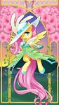  2016 arthropod blue_eyes butterfly clothing dress dstears equine female fluttershy_(mlp) friendship_is_magic hat hi_res insect looking_at_viewer mammal my_little_pony pegasus solo wings 