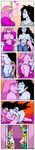  &lt;3 2015 abstract_background absurd_res adventure_time backpack black_hair black_sclera blush boots border breasts butt censored clothed clothing comic crown curtsibling diamond_(disambiguation) digital_media_(artwork) empty_eyes eye_contact eyebrows eyes_closed fangs female female/female finn_the_human footwear french_kissing fur grey_skin group hair happy hat hi_res holidays humanoid ice_king jake_the_dog kissing long_hair looking_back looking_down lying male marceline navel nipples nude open_mouth pants parody pink_eyes pink_hair pink_skin princess_bubblegum red_eyes shirt simple_background suit teeth tongue tongue_out torn_clothing underwear valentine&#039;s_day vampire watermark white_border white_eyes white_sclera yellow_fur 