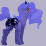  2016 anus blue_eyes blue_hair blush butt crown cutie_mark digital_media_(artwork) disembodied_penis dock duo equine erection female feral friendship_is_magic grey_background hair hi_res horn licking male male/female mammal my_little_pony nipples oral penis penis_lick ponylicking princess_luna_(mlp) pussy sex simple_background solo_focus teats tongue tongue_out winged_unicorn wings 