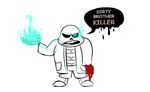  animated_skeleton bone digital_media_(artwork) glowing glowing_eyes kritterart not_furry sans_(undertale) skeleton solo undead undertale video_games 