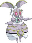  female magearna nintendo official_art pink_eyes pok&eacute;mon red_sclera solo video_games 