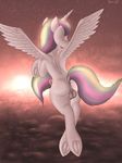  007delta animal_genitalia animal_penis backsack balls butt dickgirl equine equine_penis friendship_is_magic hi_res intersex mammal my_little_pony penis princess_celestia_(mlp) seductive solo 