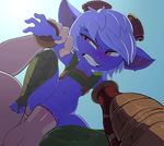  abdominal_bulge animated balls blush braum bulge clothed clothing duo female hair league_of_legends male male/female open_mouth penetration penis red_eyes sex solo_focus theboogie tristana vaginal vaginal_penetration video_games 
