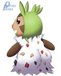  butt chespa chespin fusion hi_res hybrid nintendo optixpanda pok&eacute;mon pokefusion solo spewpa video_games 