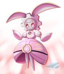  blush female hi_res latiar looking_at_viewer magearna nintendo open_mouth pink_eyes pok&eacute;mon red_sclera simple_background solo video_games 