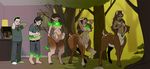  blackshirtboy cervine deer deertaur female gender_transformation male mammal mtf solo taur transformation 