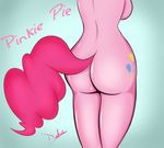  anthro breasts butt drakxs earth_pony equine female friendship_is_magic horse mammal my_little_pony nude pinkie_pie_(mlp) pony side_boob solo 