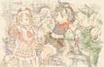  2011 anthro clothing ctog cub cute digital_media_(artwork) dress female group loli male shota solatorobo video_games young 