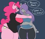  &lt;3 &lt;3_eyes 2016 anthro anthrofied big_breasts breasts duo earth_pony english_text equine female friendship_is_magic horse huge_breasts hugtastic_pinkie_pie mammal maud_pie_(mlp) my_little_pony pinkie_pie_(mlp) pony sibling sisters somescrub text 