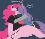  &lt;3 &lt;3_eyes 2016 anthro anthrofied big_breasts breasts dialogue duo earth_pony equine female friendship_is_magic horse huge_breasts hugtastic_pinkie_pie incest kissing mammal maud_pie_(mlp) my_little_pony pinkie_pie_(mlp) pony sibling sisters somescrub text 