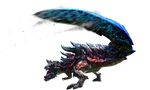  ambiguous_gender brute_wyvern capcom cgi claws digital_media_(artwork) dinosaur dinovaldo feral green_eyes hi_res horn monster_hunter official_art reptile scalie simple_background solo video_games 