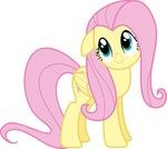  cutie_mark equine feathered_wings feathers female feral fluttershy_(mlp) friendship_is_magic fur hair horse long_hair looking_at_viewer low_res mammal my_little_pony pegasus pink_hair pony simple_background solo white_background wings 