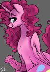  2016 animal_genitalia animal_penis blue_eyes cutie_mark dickgirl equine equine_penis erection feathered_wings feathers feral friendship_is_magic grey_background hair hi_res horn intersex kinkypinkie licking licking_lips long_hair looking_at_viewer mammal my_little_pony penis pinkie_pie_(mlp) precum simple_background solo tongue tongue_out vein winged_unicorn wings 