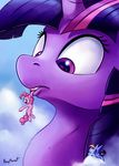  2016 cloud cutie_mark earth_pony equine feathered_wings feathers female feral friendship_is_magic group hair hi_res horn horse macro mammal multicolored_hair my_little_pony on_cloud open_mouth outside pegasus pink_hair pinkie_pie_(mlp) pony ponythroat rainbow_dash_(mlp) rainbow_hair twilight_sparkle_(mlp) unicorn wings 