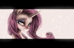  2016 equine eyeshadow female feral friendship_is_magic hair half-closed_eyes horn makeup mammal my_little_pony purple_hair rarity_(mlp) solo unicorn ventious 