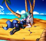  2016 absurd_res anthro anthrofied anus blue_hair breasts butt clothing cloud cunnilingus cutie_mark duo equine eyes_closed feathered_wings feathers female female/female friendship_is_magic hair hi_res horn incest island long_hair mammal multicolored_hair my_little_pony navel neko-me nightmare_moon_(mlp) nipples oral outside palm_tree panties panties_down princess_celestia_(mlp) purple_eyes pussy sex sibling sisters sky spread_legs spreading tree underhoof underwear urine vaginal watersports winged_unicorn wings 