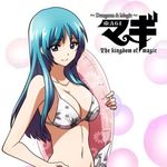  1girl bikini blue_hair magi_the_labyrinth_of_magic yamuraiha 