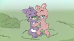  anthro bear bear_nuts cara female fur half_assed i&#039;m_not_sorry mammal pink_fur purple_fur sara 