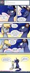  2016 comic derpy_hooves_(mlp) dialogue duo english_text equine female feral friendship_is_magic horn human john_joseco male mammal my_little_pony pegasus princess_luna_(mlp) text winged_unicorn wings 
