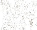  &lt;3 &lt;3_eyes anthro balls big_breasts black_and_white blush breastfeeding breasts butt clothing cum cum_in_pussy cum_inside darky duo fellatio female hoodie hot_dogging lagomorph male male/female mammal monochrome nate_(mindnomad) oral penetration penis penis_kissing poppy_(mindnomad) pussy rabbit sex smile sweater titfuck tongue tongue_out vaginal vaginal_penetration 