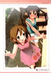  5_nenme_no_houkago dress hirasawa_yui k-on! kantoku nakano_azusa tan_lines 