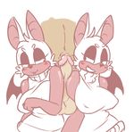  2013 anthro bat big_breasts breasts female huge_breasts male mammal paperclip_(artist) penis rouge_the_bat shoulderjob sleeveless_turtleneck sonic_(series) turtleneck 