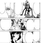  empty_eyes gintama greyscale ishikawa_goemon_xiii jigen_daisuke lupin_iii monochrome multiple_boys mutsu_(gintama) sakamoto_tatsuma 