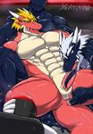  anthro delga dragon erection fingering kuromaru male muscular oral penis playing ryuukikeito slit 