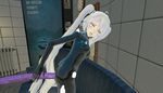  3d_(artwork) anime cat_costume cgi costume digital_media_(artwork) dildo female gmod hair humanoid invalid_tag looking_at_veiwer masturbation not_furry rubber sex_toy tongue tongue_out white_hair 