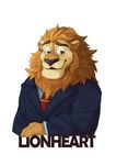  anthro digital_media_(artwork) disney feline fur hi_res leodore_lionheart lion lowergold male mammal simple_background zootopia 