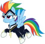  blue_fur clothing equine feathered_wings feathers female feral friendship_is_magic fur hair horse mammal multicolored_hair my_little_pony pegasus peremarquette1225_(artist) pony rainbow_dash_(mlp) rainbow_hair simple_background solo vector wings zapp_(mlp) 