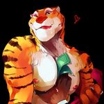  disney feline male male/male mammal money saliva stripper_tiger_(zootopia) tiger tongue zootopia 虫下 