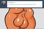  absurd_res anus balls big_balls butt dickgirl drunkengeneral fan_character flaming_buffalo_(drunkengeneral) hi_res huge_balls human intersex lube mammal not_furry oil shiny thick_thighs wet 