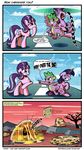  2016 absurd_res angry better_version_at_source big_teeth cloud cloudsdale comic crying cutie_mark dialogue dragon english_text equine female food friendship_is_magic gray-day hi_res horn house landscape male mammal mountain my_little_pony newspaper outside scalie sky spike_(mlp) starlight_glimmer_(mlp) tears text tree twilight_sparkle_(mlp) unicorn wasteland winged_unicorn wings 