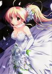  cleavage dress kagome photoshop traumatize wedding_dress 