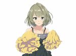  1girl animated animated_gif artist_request green_hair heterochromia idolmaster idolmaster_cinderella_girls infinote looking_at_viewer short_hair takagaki_kaede ugoira 