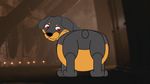  alien alien_(franchise) animated canine dog feral mammal nowaroncorn_(artist) pregnant rottweiler xenomorph 