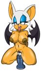  2016 anthro areola bat big_breasts breasts clitoris damianhodge dildo dildo_sitting erect_nipples female hi_res huge_breasts mammal masturbation midriff navel nipples nude orgasm penetration pussy pussy_juice rouge_the_bat sex_toy simple_background smile solo sonic_(series) spread_legs spreading tongue toying_self vaginal vaginal_masturbation vaginal_penetration video_games white_background wings 